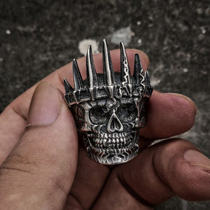 Nobility King Crown Skull Ring