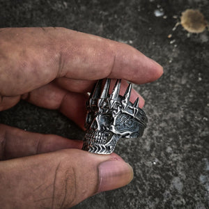 Nobility King Crown Skull Ring