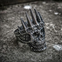 Load image into Gallery viewer, Nobility King Crown Skull Ring
