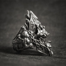 Load image into Gallery viewer, Gods of War Ares Skull Ring
