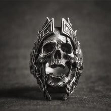 Load image into Gallery viewer, Gods of War Ares Skull Ring
