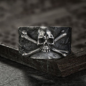 Crossbones Stainless Steel Ring