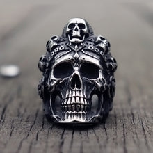 Load image into Gallery viewer, Santa Muerte Death Skull Ring
