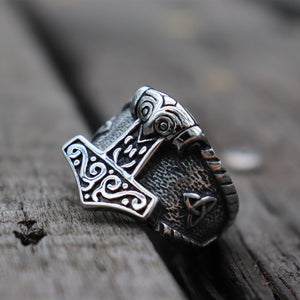 Mjolnir Thor's Hammer Ring