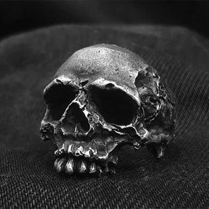 Vintage Rugged Skull Ring