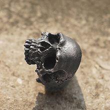 Load image into Gallery viewer, Vintage Rugged Skull Ring
