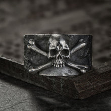 Load image into Gallery viewer, Crossbones Stainless Steel Ring
