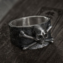 Load image into Gallery viewer, Crossbones Stainless Steel Ring
