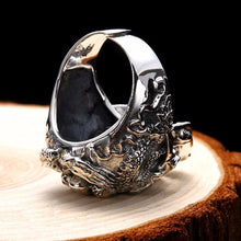 Load image into Gallery viewer, Stainless Steel Triple Skull Ring
