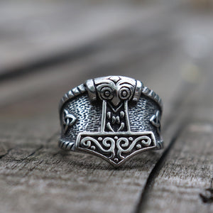 Mjolnir Thor's Hammer Ring